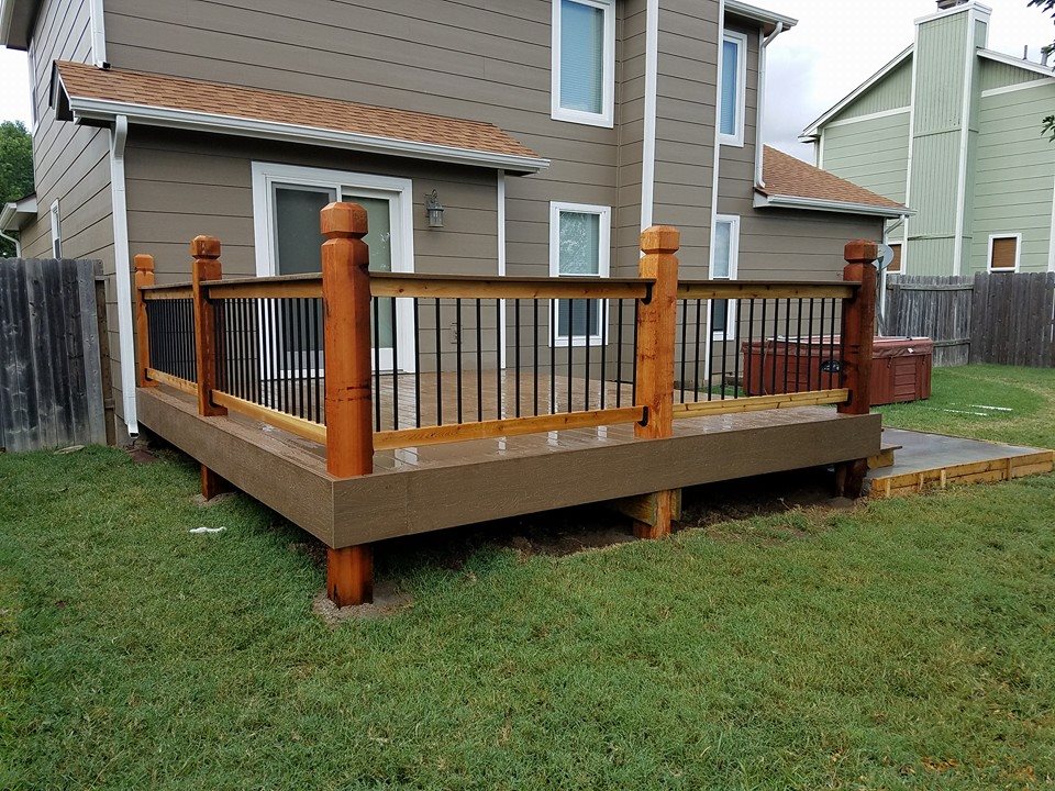 Custom Deck Construction by Tate Construction LLC